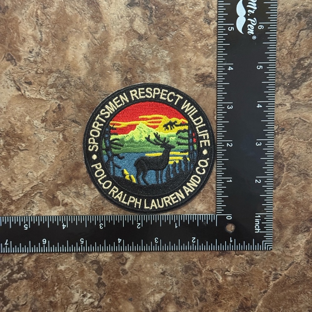 Polo Ralph Lauren Wildlife Patch with Multicolor Design